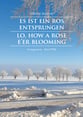 Lo, How a Rose E'er Blooming SSAATTBB choral sheet music cover
